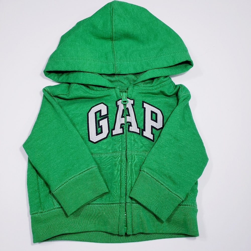 Green Baby Gap Hoodie (6-9 Months)